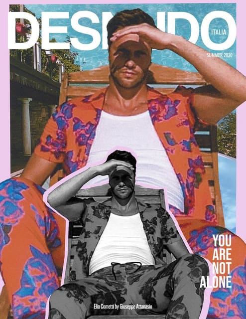 Desnudo Magazine Italia Summer 2020 Cove... — Desnudo Magazine Italia