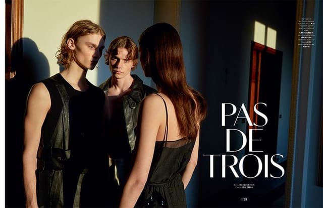 Pas de trois — Vogue Ukraine