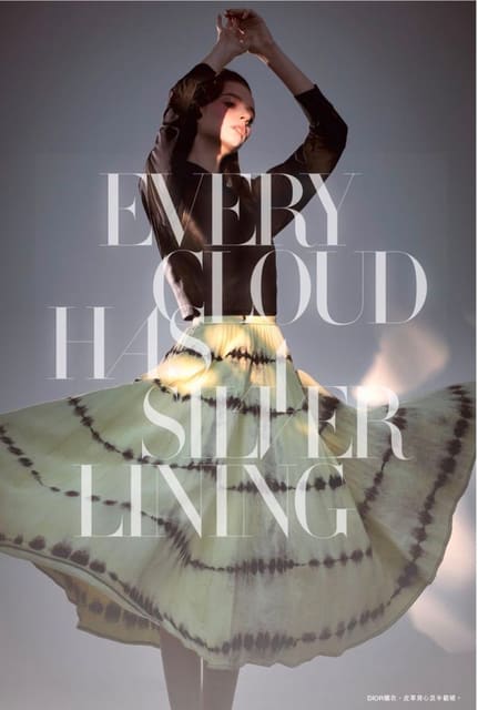 Every cloud has a silver lining — Harper's Bazaar Hong Kong