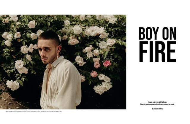 Boy On Fire by Benjamin Holtrop — Desnudo Magazine Italia