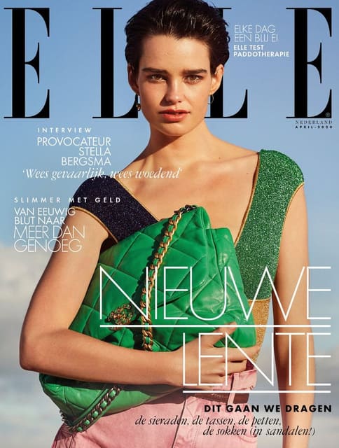 Elle Netherlands April 2020 Cover by Jus... — Elle Netherlands
