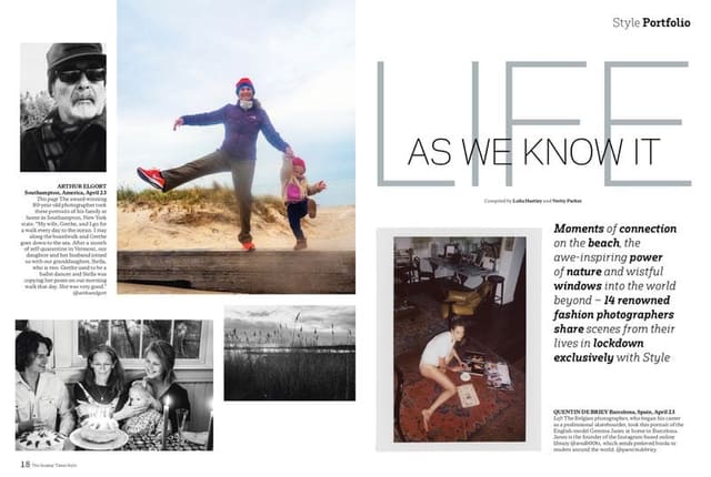 Life As We Know It — The Sunday Times Style Magazine UK