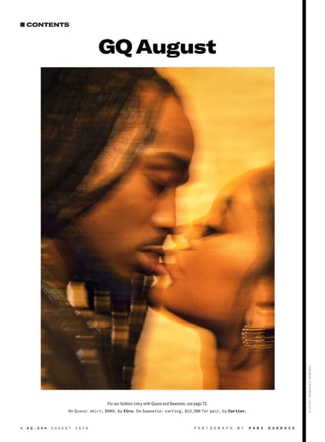 Quavo And Saweetie's Love Language — GQ Magazine U.S.