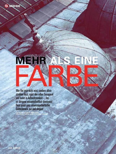 More Than One Color — Glamour Germany