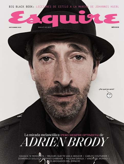 Esquire Mexico September 2020 Cover — Esquire Mexico