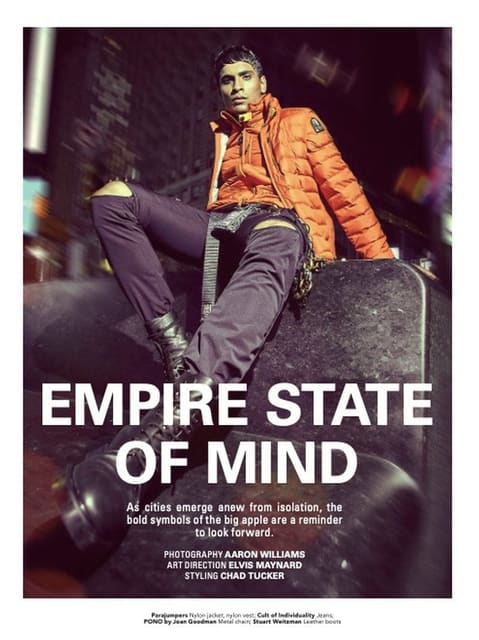 Empire State of Mind. Aaron Williams — Men's Folio Singapore