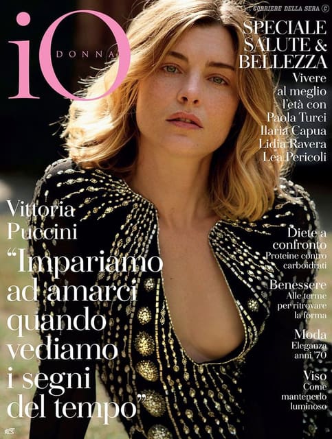 IO Donna October 2019 Cover: VITTORIA PU... — iO Donna