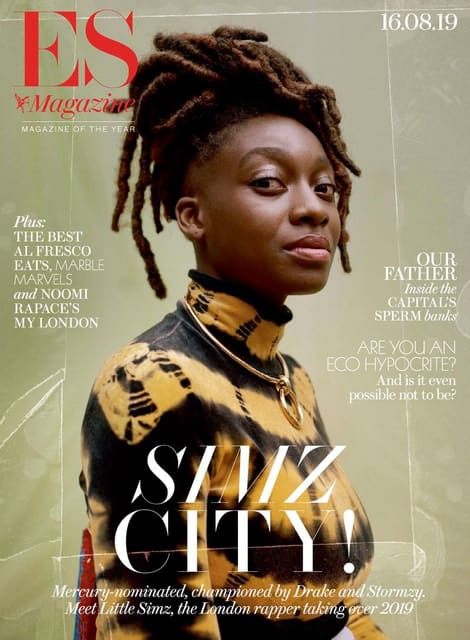 ES Magazine August 13, 2019 Cover: SIMZ ... — ES Magazine Evening Standard