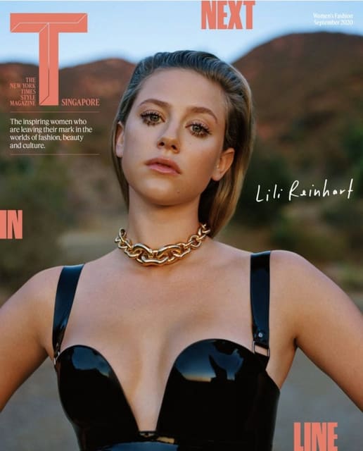 T Magazine Singapore September 2020 Cover: Lili Reihart — The New York Times Style Magazine Singapore