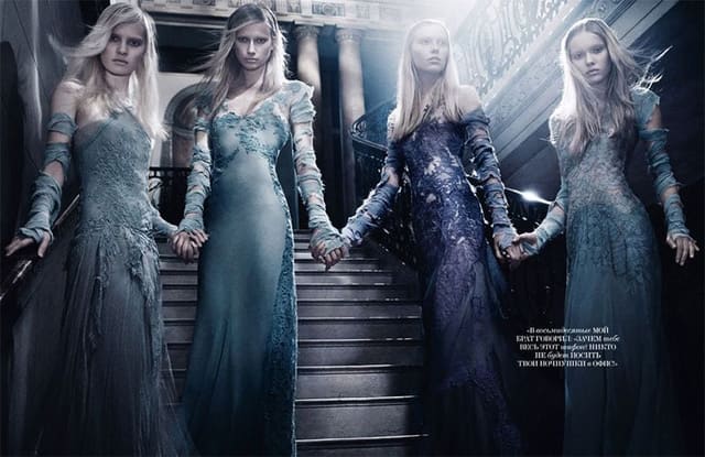 Showcasing ALBERTA FERRETTI — Interview Russia