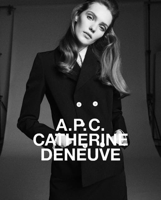 A.P.C. X Catherine Deneuve 2020 — A.P.C.
