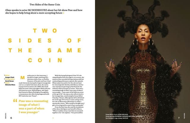 MJ Rodriguez — Glass Magazine
