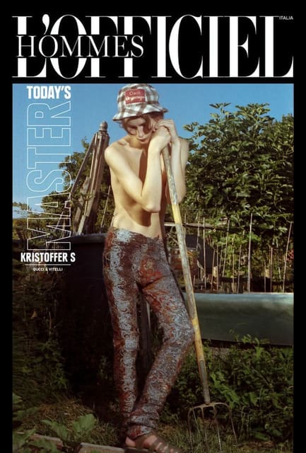 L'Officiel Hommes Italia Spring/Summer 2... — L'Officiel Hommes Italia