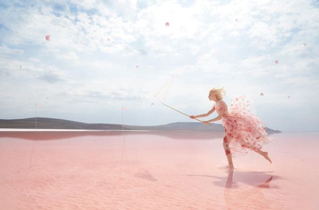 Lake of Hope photography Yan Yugay — Vogue Russia