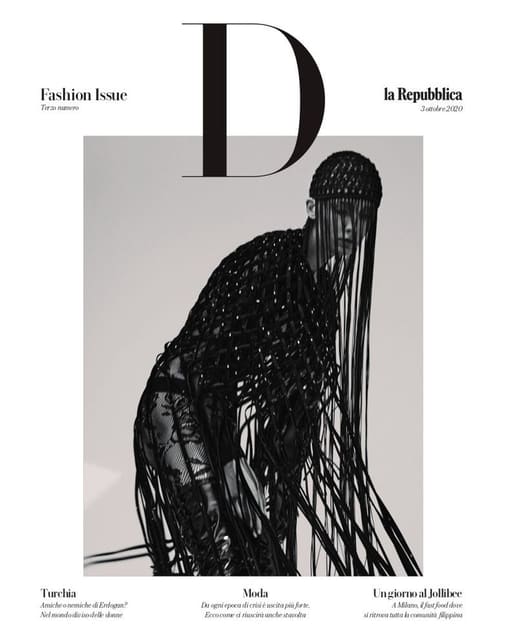 D Repubblica Magazine October 2020 Cover — D Repubblica