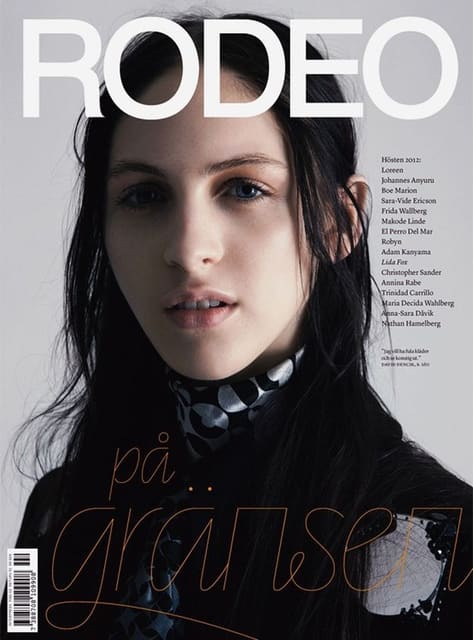 Rodeo Magazine F/W 12 Cover — Rodeo Magazine