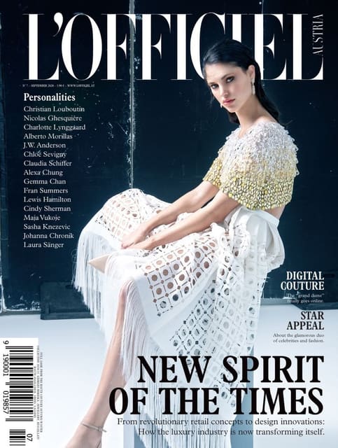 L'Officiel Austria September 2020 Cover — L'Officiel Austria
