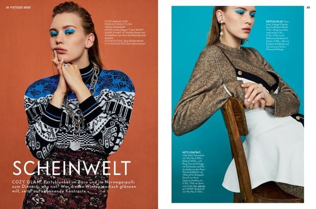 Scheinwelt by Rafaela Proell — Wiener Magazine