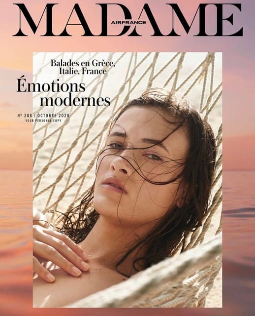 Air France Madame October 2020 Cover — Air France Madame