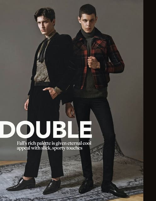 Double Stroke by Sebastian Cwik — Vogue Arabia Man