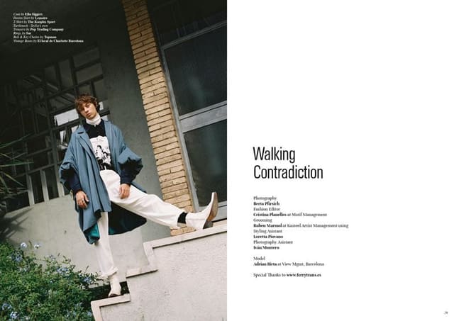 Walking Contradiction for Client Style — CLIENT Magazine