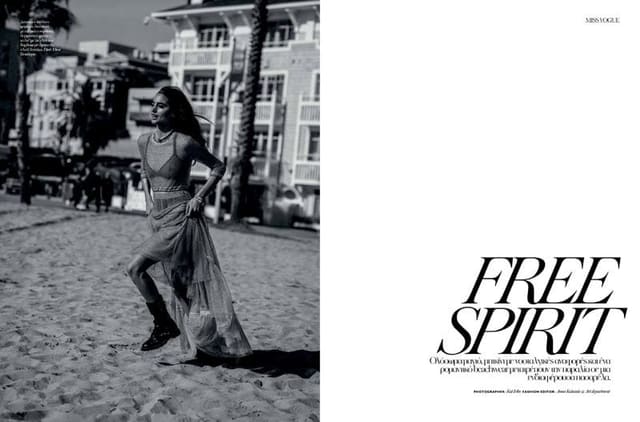 Free Spirit — Vogue Greece