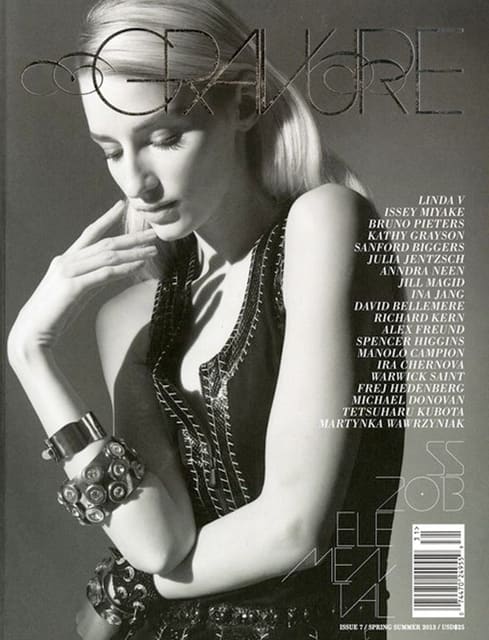 Gravure S/S 13 Cover — Gravure Magazine