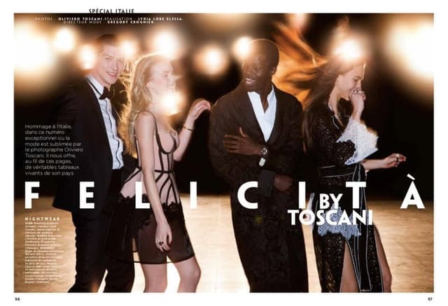 FELICITÀ BY TOSCANI for Gala