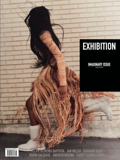 Exhibition Magazine FW20 IMAGINARY ISSUE... — Exhibition Magazine