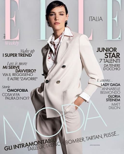 Elle Italia October 2020 Cover — Elle Italia