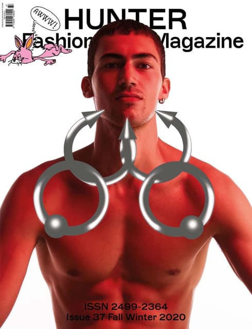 Hunter Magazine #37 F/W 2020 Cover — Hunter Fashion Magazine