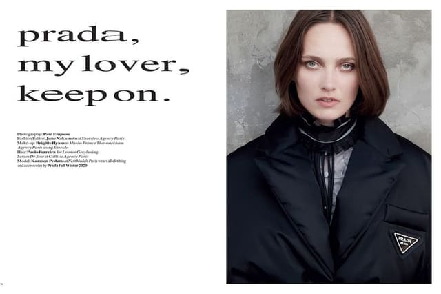 Prada _ Karmen Pedaru — Black Magazine