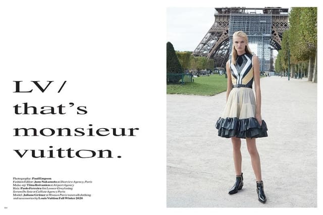 Louis Vuitton _ Juliane Grüner — Black Magazine