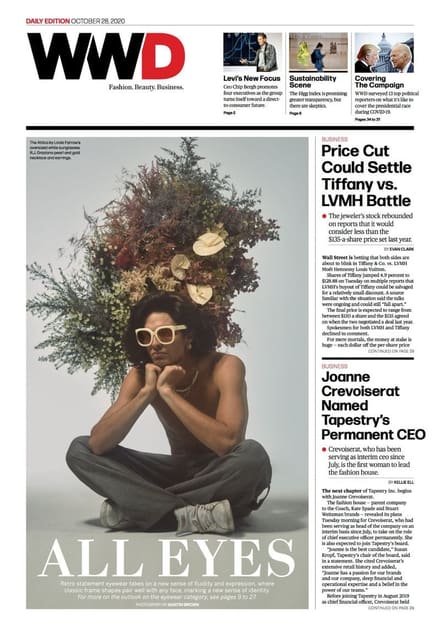 WWD October 2020 Cover: All Eyes — WWD