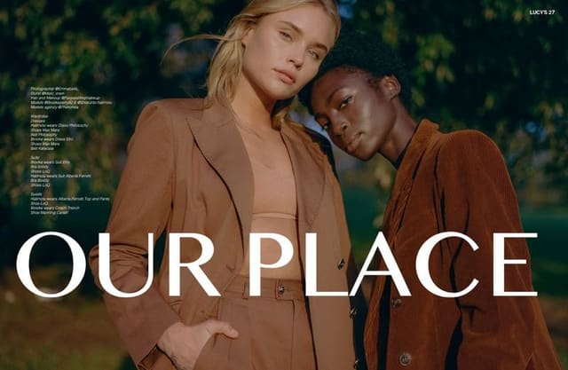 Our Place for Lucy Magazine by Emma Bell...