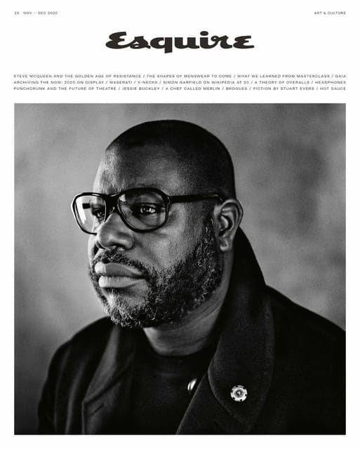 Esquire UK November/December 2020 Cover — Esquire UK
