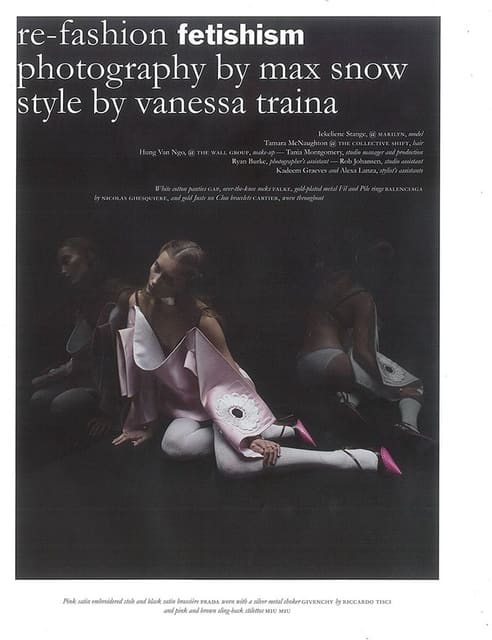 Re-fashion Fetishism — Purple Magazine
