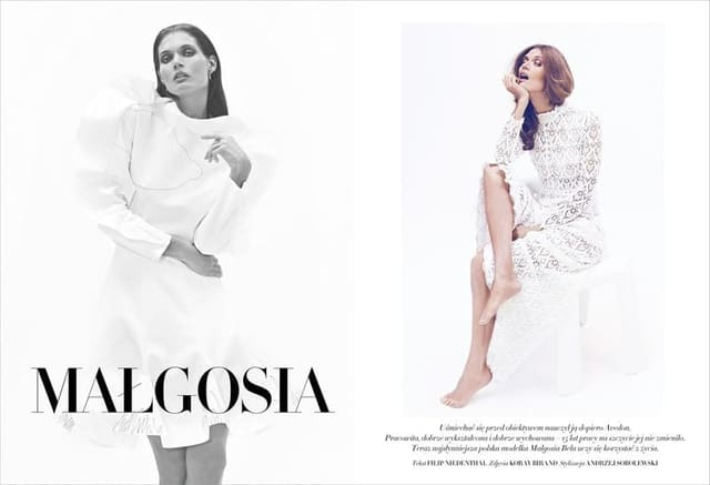 Malgosia Bela — Harper's Bazaar Poland