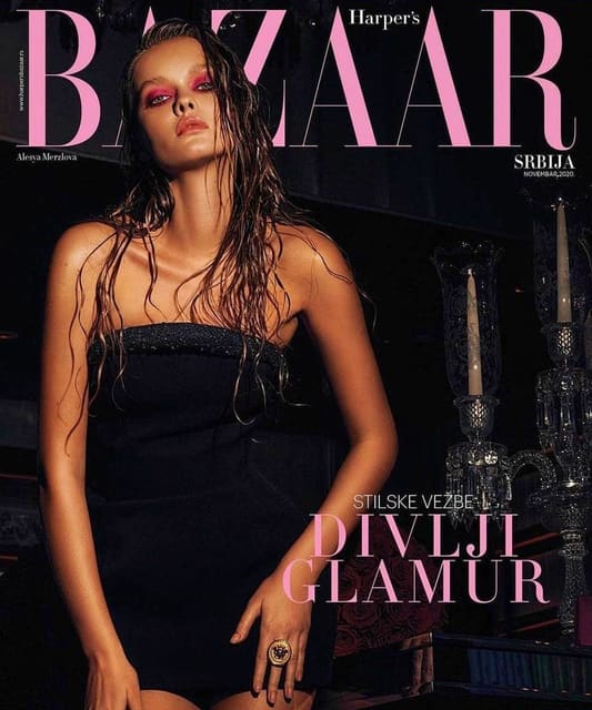 Harper's Bazaar Serbia November 2020 Cov... — Harper's Bazaar Serbia