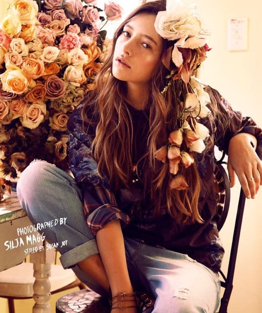 Romantic Grunge with model Teresa Oman — Nylon Magazine