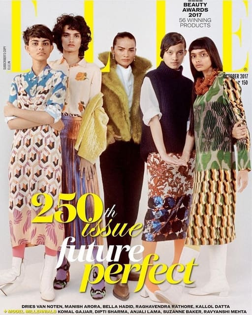 Elle India October 2017 Covers — Elle India