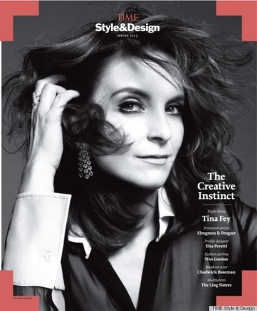 Time Style & Design: Tina Fey S/S 13 Cover — Time Style & Design