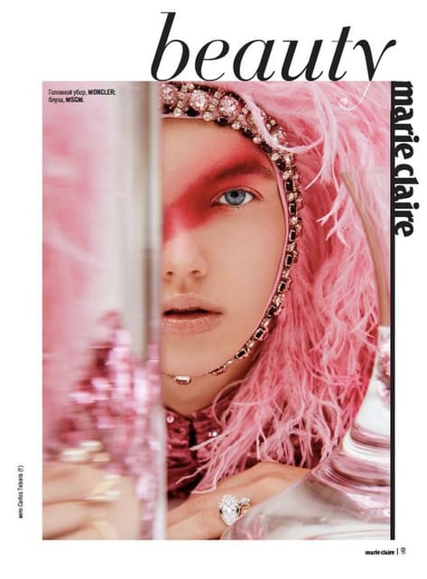 Winter Beauty — Marie Claire Ukraine