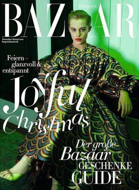 Harper's Bazaar Germany December 2020/Ja... — Harper's Bazaar Germany