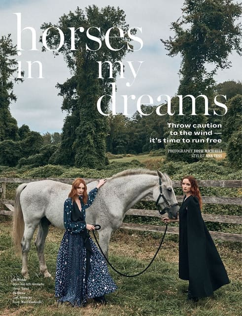 Horses in my dreams — L'Officiel Singapore