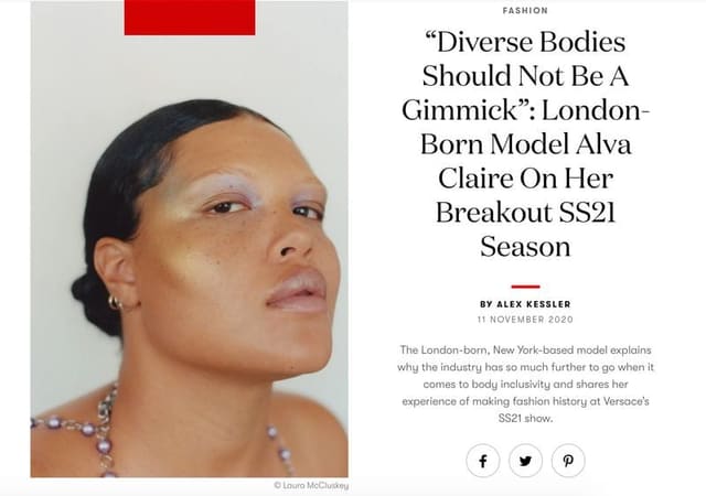 Diverse Bodies Should Not Be A Gimmick b... — British Vogue