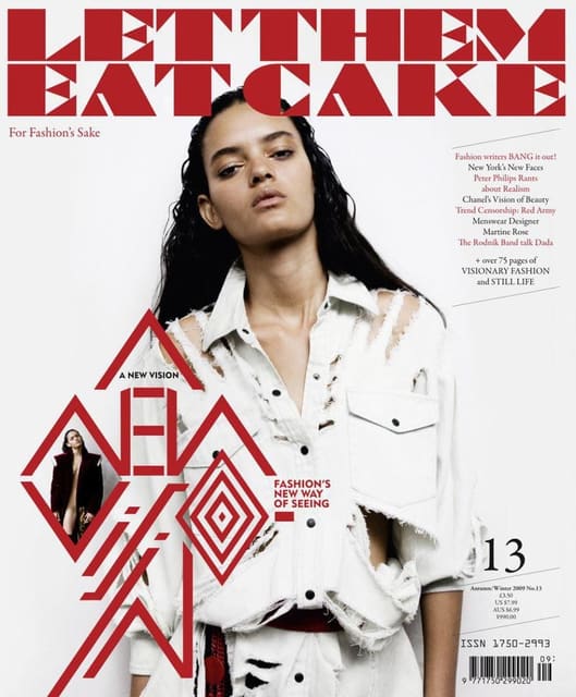 Let Them Eat Cake Magazine F/W 09 Cover — Let Them Eat Cake Magazine