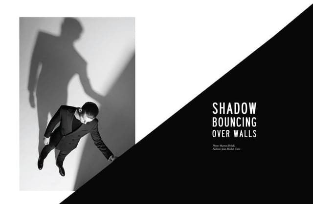 Shadow bouncing over walls — Mister Muse