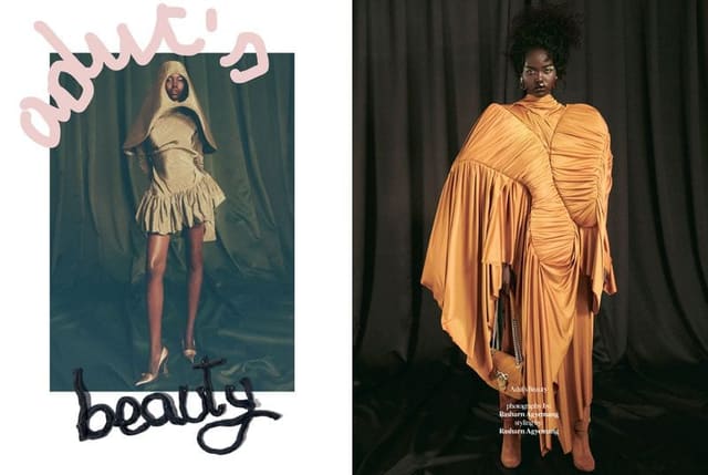 Adut's Beauty — Vogue Italia