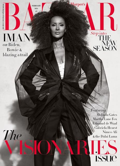 Harper's Bazaar UK February 2021 Cover — Harper's Bazaar UK